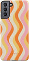 Burga Tough Case Samsung Galaxy S22 - Flower Power