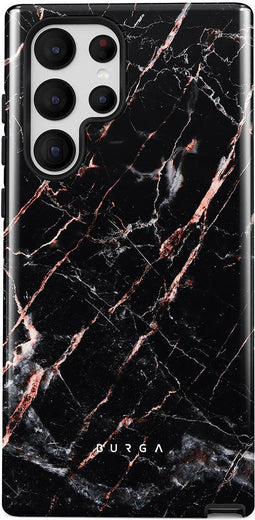 Burga Tough Case Samsung Galaxy S22 Ultra Rose Gold Marble