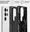 Burga Tough Case Samsung Galaxy S22 Ultra Rose Gold Marble