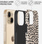 Burga Tough - Telefoonhoesje geschikt voor Apple iPhone 13 Mini Shockproof Hardcase Hoesje - Almond Latte