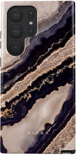 Burga Tough - Telefoonhoesje geschikt voor Samsung Galaxy S23 Ultra Shockproof Hardcase Hoesje - Royal Blue