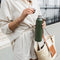 Burga Waterfles / Drinkfles - Isolerend - RVS - Khaki