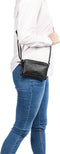 Burkely Antique Avery Dames Mini Bag Crossbodytas - Zwart