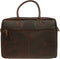 Burkely Antique Avery Unisex Schoudertas 15,6'' Laptoptas - Bruin