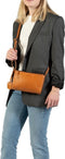 BURKELY JUST JOLIE DOUBLE ZIP CROSSBODY BAG