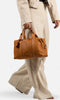 BURKELY Soft Skylar Dames Bowler Bag - Cognac
