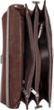 Burkely Vintage Dean Briefcase 3-Comp - Aktetas - Bruin