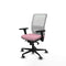 Piqueras y Crespo 3D036G0 - Bureaustoel - Verstelbare hoogte met armleuning - Roze