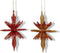 Burst Orna X 2. I 5x5x10 cm I kerstornament
