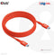 Club 3D - USB2 Type-C Bi-Directional Cable - Data 480Mb PD 240W (48V/5A) EPR M/M 2m Rood