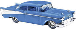 Busch - 1/87 CHEVROLET BEL AIR BLAU 1957 (4/24) * - modelbouwsets, hobbybouwspeelgoed voor kinderen, modelverf en accessoires