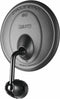 Busch&muller Cycle Star Round With Large Universal Fixation 80 Mm Gespiegeld Zwart