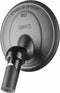Busch&muller Cycle Star Round With Large Universal Fixation 80 Mm Gespiegeld Zwart