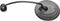 Busch&muller Cycle Star Round With Large Universal Fixation 80 Mm Gespiegeld Zwart