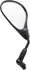 Busch&muller E-bike Left Rearview Gespiegeld Zwart