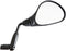 Busch&muller E-bike Left Rearview Gespiegeld Zwart