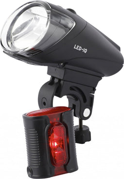 Busch & Müller - Koplamp IXON IQ Premium - LED - Batterij met oplader - Zwart
