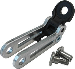 Busch & Muller Koplamphaak zilver verstelbaar 40/32mm