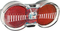 Busch & Müller - Toplight Flat S senso - Fietsachterlicht - LED - Transparant/Wit