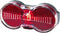 Busch & Müller - Toplight Flat S senso - Fietsachterlicht - LED - Transparant/Wit