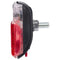 Busch + Müller Toplight Line Dynamo Achterlicht met Parkeerlicht 80 mm, zwart