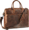 Businesstas Maverick The Original met laptopvak 15 | 6 inch leer bruin