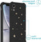 iMoshion Hoesje Geschikt voor iPhone Xr Hoesje Met Koord - iMoshion Design Hoesje met Koord - Goud / Zwart / Stars Gold