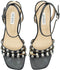 GUESS Selene Sandalo - Dames Sandalen met gesp en steentjes - Zwart - Maat 36