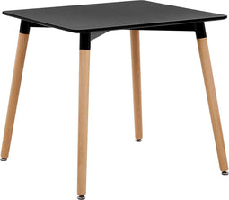 BUSTO - Eettafel - Zwart - 80 x 80 cm - MDF