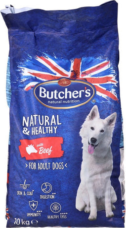 BUTCHER'S NATURAL&HEALTHY Droog hondenvoer Rundvlees - 1 x 10 kg