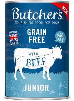 BUTCHER'S Original Junior Beef Jelly - nat hondenvoer - 24 x 400g