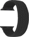 iMoshion Gevlochten nylon bandje voor de Apple Watch Series 1 / 2 / 3 / 4 / 5 / 6 / 7 / 8 / 9 / SE - 38 / 40 / 41 mm - Zwart