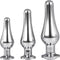 Buttplug Gleaming Love Pleasure Set - Zilver