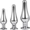 Buttplug Gleaming Love Pleasure Set - Zilver