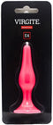 Buttplug met zuignap 11,5 cm - roze