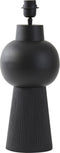 Light & Living Tafellamp Shaka - 42cm - Mat Zwart - excl. kap
