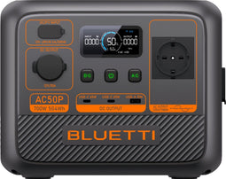 Bluetti AC50P - Portable Powerstation 700W (504Wh) - Zwart