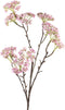 PTMD Garden Plant Sneeuwbal Kunsttak - 33 x 16 x 64 cm - Roze