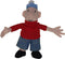 Buurman en Buurman Pluche Pop - 35 cm - Rood