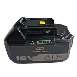 Batterij compatibel met Makita BL1850B, BL1860B, Li-ion, 18V, 5000mAh, gemaakt in Duitsland