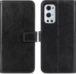 iMoshion Hoesje Geschikt voor OnePlus 9 Pro Hoesje Met Pasjeshouder - iMoshion Luxe Bookcase - Zwart