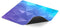 ENDORFY Crystal Blue - Muismat - 450mm x 400mm x 3mm - Blauw