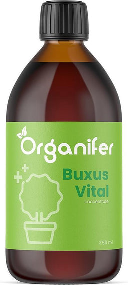 Buxus Vital 250ml - Concentraat voor 25 meter haag - Buxusmot Bestrijden - Buxusrups Bestrijdingmiddel - Buxusmot Bestrijdingmiddel - Buxus Schimmel - Natuurlijk weerbaar - Organifer