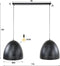 Hanglamp kosmos 2L - Charcoal