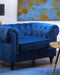 CHESTERFIELD - Chesterfield fauteuil - Blauw - Fluweel