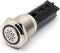 BUZZER - ROESTVRIJ STAAL - VOOR INBOUW - 19mm (SV21)