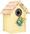 Buzzy Bird home Nestkast Bonaire Yellow