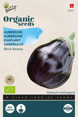 Buzzy Organic - Bio Black Beauty Aubergine - Solanum melongena