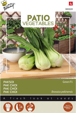 Buzzy® Patio Vegetables, Pak Choi Green