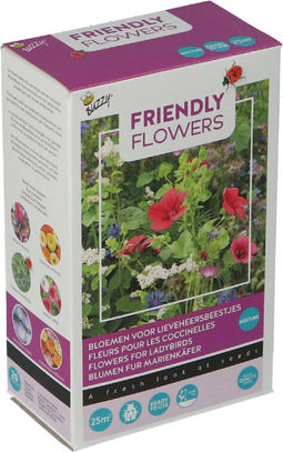 Buzzy Strooidoosje Friendly Flowers Lieveheersbeestjes 25 m²